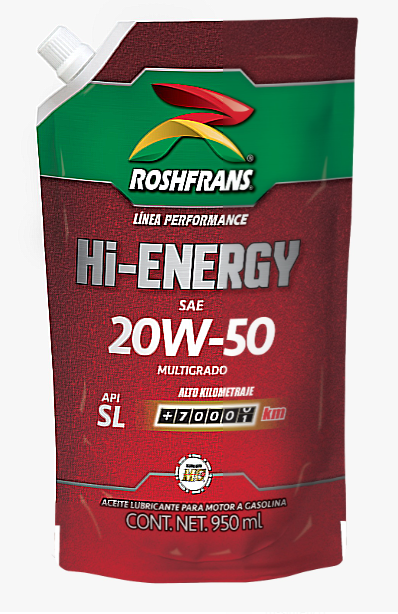 HI-ENERGY SL SAE 20W-50/25W-50